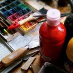 Art therapy materials for creative expression and emotional wellbeing