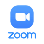 Zoom logo for online counseling sessions