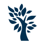 Phuket Counseling tree logo in dark blue